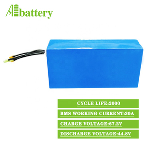 Batterie Lithium-Ion 60v, 20ah, 30ah, 40ah, 50ah, pour vélo, voiturette de Golf batri, 60v, 3000w - Product Image 1
