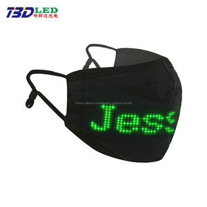 <span class=keywords><strong>Masque</strong></span> <span class=keywords><strong>lumineux</strong></span> Affichage <span class=keywords><strong>LED</strong></span> programmable <span class=keywords><strong>LED</strong></span> rougeoyante Light Up <span class=keywords><strong>LED</strong></span> écran <span class=keywords><strong>masque</strong></span> facial DJ Rave Party Decoration Mask - Product Image 5