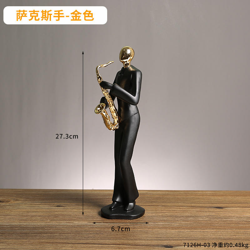 Sax player (gold)
