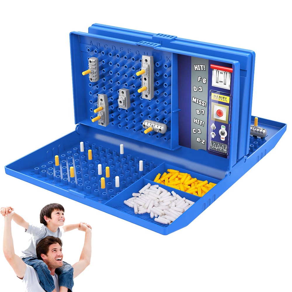 Amazon hot Newest intelligence children combat games strategy chess board battleship game for kids