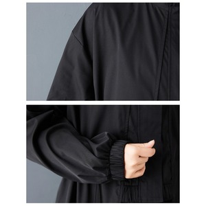 Novedad Primavera 2026: <span class=keywords><strong>Abrigo</strong></span> Largo Asimétrico para <span class=keywords><strong>Mujer</strong></span>, Talla Única, con Cordón Ajustable, Cierre Frontal con Cremallera, Estilo Holgado, Minimalista, Casual para Uso Diario - Product Image 6