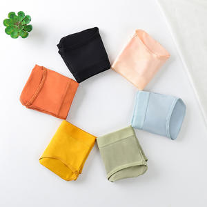 Оптовая Продажа с завода, высокое качество, популярное женское нижнее белье в Юго-Восточной Азии, женские студенческие однотонные цветные трусики для девочек - Product Image 2