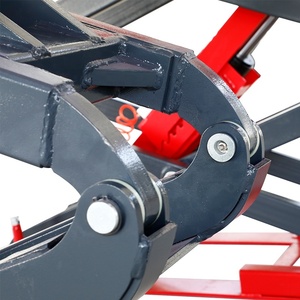 Araba tamir atölyesi için 3500mm kaldırma yüksekliği ile 2100 kg çift silindirli hidrolik Inground makaslı kaldırma - Product Image 4