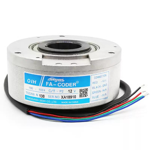 Encodeur Tamagawa Fa-Coder TS5208N130 OIH100-1024C T-P2 12V incrémental avec câbles - Product Image 4