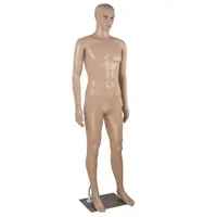 Maniquí de cuerpo completo para hombre, pantalla de 185cm PP, ajustable, Torso de Maniquí de tamaño real
