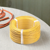 Fil électrique aérien en cuivre massif PVC 0,5-4mm² 450/750V Monoconducteur Bobine de 100m IP65 pour câblage de bâtiment