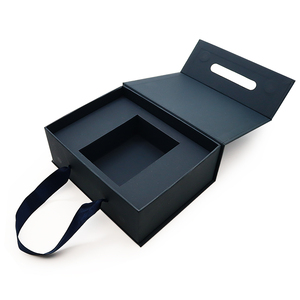 Hand Crafted Jewelry Gift Box Engagement <b>Rings</b> Holder Magnetic Magnet Gift Box Ribbon Clasp <b>Watches</b> Other Jewelry - Product Image 3