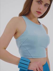 Venta al por mayor personalizado Sexy gimnasio Fitness chaleco mujeres deportes Yoga Tops desgaste chaleco - Product Image 2