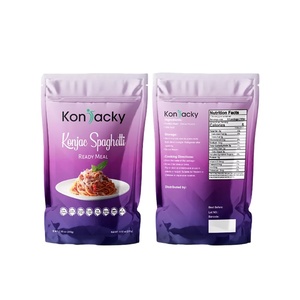 Pasta Corta de Konjac Shirataki Instantánea, Baja en Carbohidratos, Certificada Halal, 0 Grasa, en Bolsa para Vegetarianos - Product Image 1