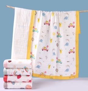 Couverture de sécurité 100% personnalisée en coton biologique Couverture douce pour bébé pour garçons et filles - Product Image 5