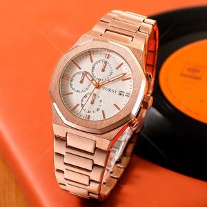 Montre Homme à Quartz de Luxe Originale, de Marque Célèbre, Bracelet Entièrement en Acier Inoxydable, Étanche - Product Image 2