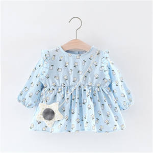 Vestidos Casuales de Algodón para Niñas, Vestidos de Baile, Deportivos, Elegantes, Semiformales para Niños con Flores, Fotos de Bebés - Product Image 1