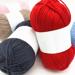 100g / Bol Regenboog Segmentgeverfd Garen 3-draads DIY Handgebreid Trui Hoed Sjaal Acryl Garen 100% Haakwerk 100g Zacht - Product Image 4