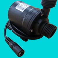 Pompe à cartouche sans balais Tian Tian Yi Quan DC 12V/24V/36V en nylon fileté, petit distributeur d'eau noir pour l'oxygénation des bassins de poissons