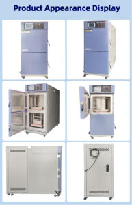 Câmara de Teste de Choque Térmico Equipamento de Teste de Choque Ambiental Térmico - Product Image 4