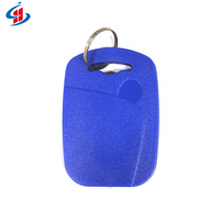 Porte-clés RFID 125khz avec logo personnalisé Porte-clés intelligent en ABS avec communication NFC Porte-clés promotionnel réinscriptible