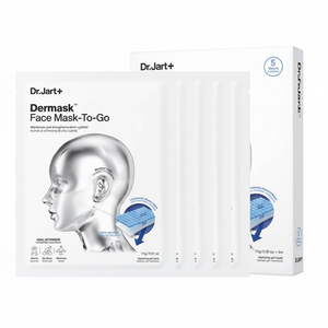 Dr. Jart+ Dermask Maschera Viso da Viaggio, Confezione da 5, Sconto, Maschera Facciale da Uomo, 1 Confezione - Product Image 1