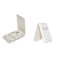 Cadeau écologique, logo personnalisé, chargeur sans fil 15W, support, kit de câbles de données 6 en 1, adaptateur de charge rapide 60W, kit de câbles de charge pour téléphone