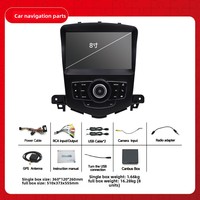 Reproductor de DVD para Auto Android de 8 Pulgadas para Chevrolet Classic Cruze con Bluetooth, CarPlay Inalámbrico, HD MP5