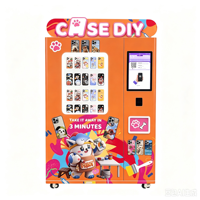 Mesin Printer Casing Ponsel Pintar Yunyin DIY, Layar Sentuh, Layanan Mandiri untuk Mal, Pusat Perbelanjaan, dan Tempat Wisata
