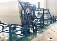 Machine de laminage automatique de tissu et de mousse à entraînement électrique, état neuf, pour textiles de soutien-gorge, film bois/carton d'emballage