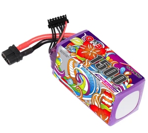 Batería Lipo HV sin Escobillas GNB 6S 22.2V 22.8V 1300 1500 1800mAh con Conector XT60 para Drones de Carreras RC y Accesorios para Quadcopters - Product Image 2