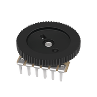 Potentiomètres rotatifs à engrenages Soundwell RC10 Original B50K Double 10K/50K pour contrôle de volume et rééquilibrage