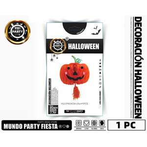 Articoli per feste con decorazione appesa a nido d'ape di zucca di Halloween #74842 - Product Image 1