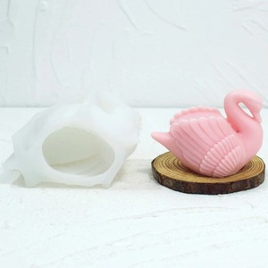 Duck Silicone <b>Mold</b> for <b>Candle</b> Cake Decoration Transparent White Animal Shape 1 Piece Hand Wash Only - Product Image 4