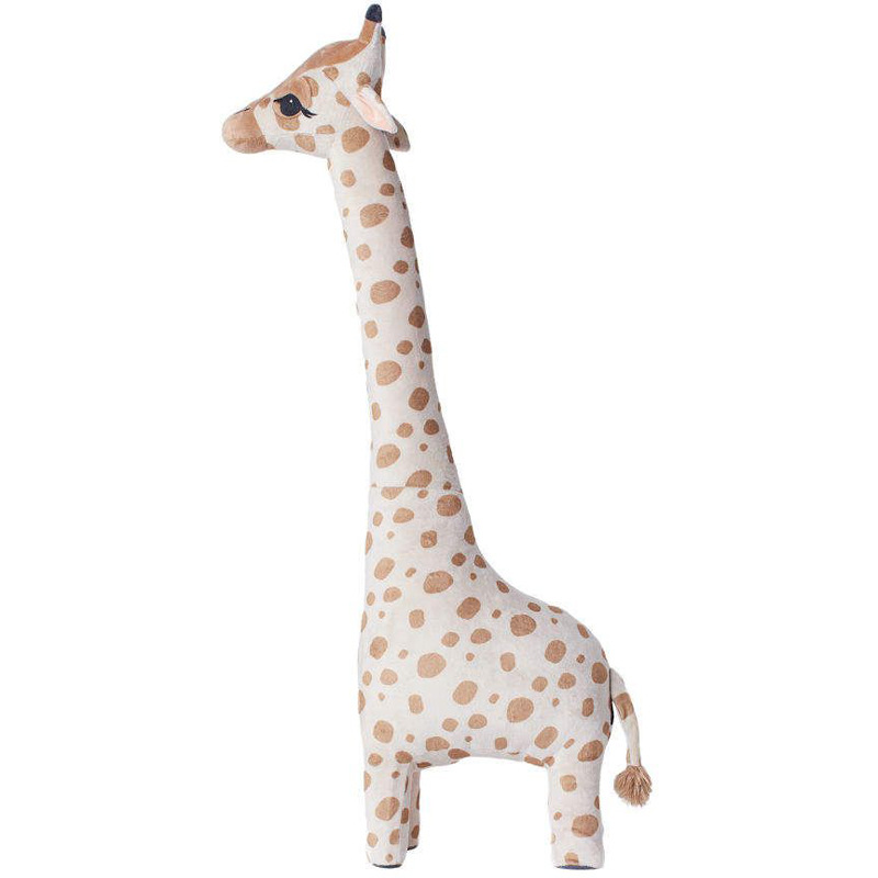 Peluche De Jirafa Gigante Suave, Animal Realista De 96cm Para Decorar Habitaciones Y Regalar En Cumpleaños