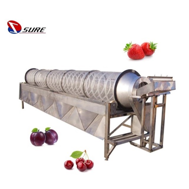 Fruit Roller Grader Round Shape Strawberry Sorting Sizing Machine for Fruit Processing