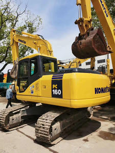 Komatsu PC160 Excavadora sobre orugas usada 12Ton Excavadora japonesa original Komatsu PC120 pc128 pc130 pc138 pc160 - Product Image 6