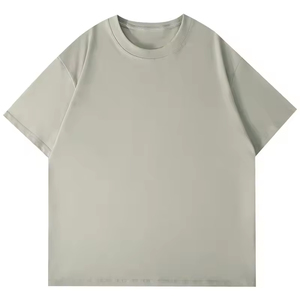 เสื้อยืดผู้ชายไซส์ใหญ่ คอเล็ก สไตล์อเมริกัน สตรีทแวร์ ผ้าคอตตอนหนา 320 กรัม ทรงสบาย ปักลาย - Product Image 5