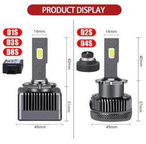 2022 Baru Plug Led Headlight 110W 20000lm D1S D2S D3S D4S D8S Mobil Kepala Lampu Eutectic Auto Universal Led Headlight <span class=keywords><strong>Xenon</strong></span> Bulbs - Product Image 5