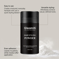 20g Bedak Penambah Volume Rambut Custom Label, Styling Volumizing Powder untuk Penataan Rambut