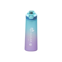 Bouteille d'eau de qualité alimentaire sans sucre et sans calorie, type paille parfumée, avec anneau aromatisé aux fruits pour usage extérieur