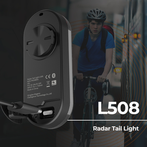 Feu arrière de vélo <span class=keywords><strong>radar</strong></span> intelligent - Détection de freinage, lampe d'avertissement à haute luminosité pour vélo de <span class=keywords><strong>route</strong></span>, conduite nocturne - Product Image 2