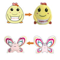 Fabrication de poupées en peluche personnalisées mignonnes pour enfants, cadeaux, mascotte en peluche personnalisée, animaux en peluche personnalisés