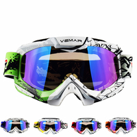 Lunettes de moto VEMAR pour la descente en motocross, anti-poussière, lunettes de motocross, lunettes tout-terrain, lunettes de moto, gafas