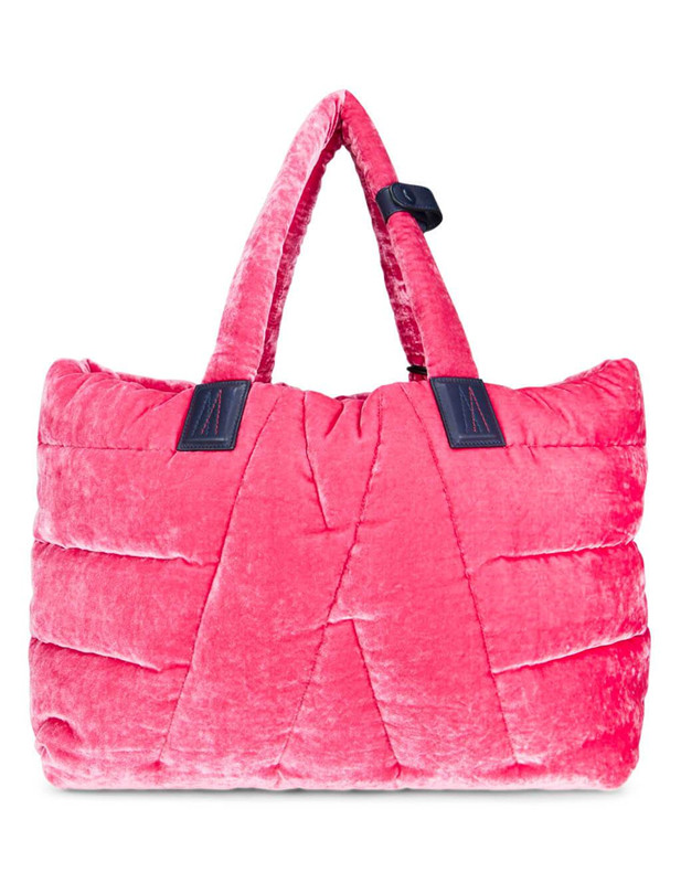 Heart Shape Flocking Quilted Women Bag Tote Handbag Wholesale Shopping Bags