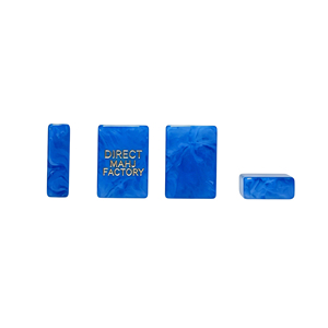 Ensemble de Mahjong de Luxe Bleu Océan, Tuiles Américaines en Résine Gravée, Thème Tropical <span class=keywords><strong>Plage</strong></span>, Pièces Esthétiques Côtières - Product Image 4