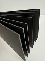 A3 A4 2mm 3mm d'épaisseur de papier noir pour les boîtes de papier Watch Packaging
