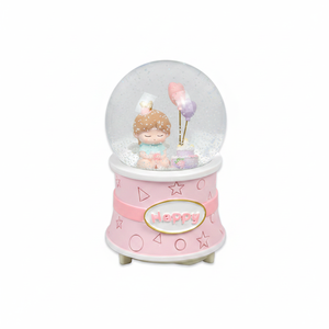12 pz/Cs 4 \ "X7 \" buon compleanno sfera di cristallo con luci e decorazioni per feste di compleanno - Product Image 4