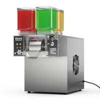 Quatre saveurs 4 barils Machine à glace au lait coréenne Bingsu Machine à glace flocon de neige pour Slush Frappe Dessert Shop Bubble Tea Shop