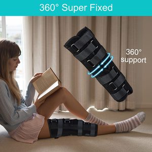 Mayorista OEM Férula de pierna con cierre de velcro <span class=keywords><strong>para</strong></span> fracturas, <span class=keywords><strong>rodillera</strong></span>, <span class=keywords><strong>para</strong></span> enderezar la pierna, férula larga <span class=keywords><strong>para</strong></span> pierna, <span class=keywords><strong>para</strong></span> fractura de tobillo - Product Image 4