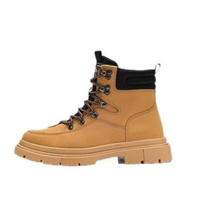 2024 réseau rouge hommes bottes automne haut américain rétro vert plate-forme travail - Product Image 1