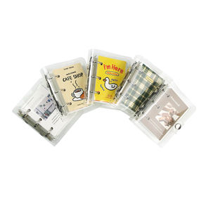 Mini couverture en PVC cahier à feuilles mobiles créatif journal de compte à main Portable pour les Pages intérieures du classeur - Product Image 6