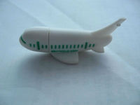 Disesuaikan truk pvc kontainer derek pembawa pesawat bentuk mobil usb flash drive dengan Logo timbul pen drive grosir
