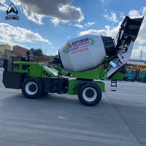Camión Mezclador de Concreto Autocargable de 3.5m³ de Alta Resistencia con Motor Diésel, Mezcladora de Concreto Autopropulsada para Grandes Obras de Construcción de Cimentaciones - Product Image 2