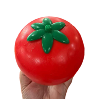 Reuze Tomatenmeel Gevulde Knijp Speelgoed Simulatie Fruit TPR Stress Verlichtende Fidget Speelgoed Grote Maat Decompressie Speelgoed voor Kinderen